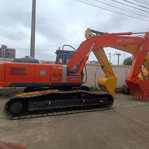 Excavadora de Cadenas Usada de 21 Toneladas, Excavadora Japonesa Hitachi ZAXIS 210 Usada para Demolición de Viviendas - Product Image 1