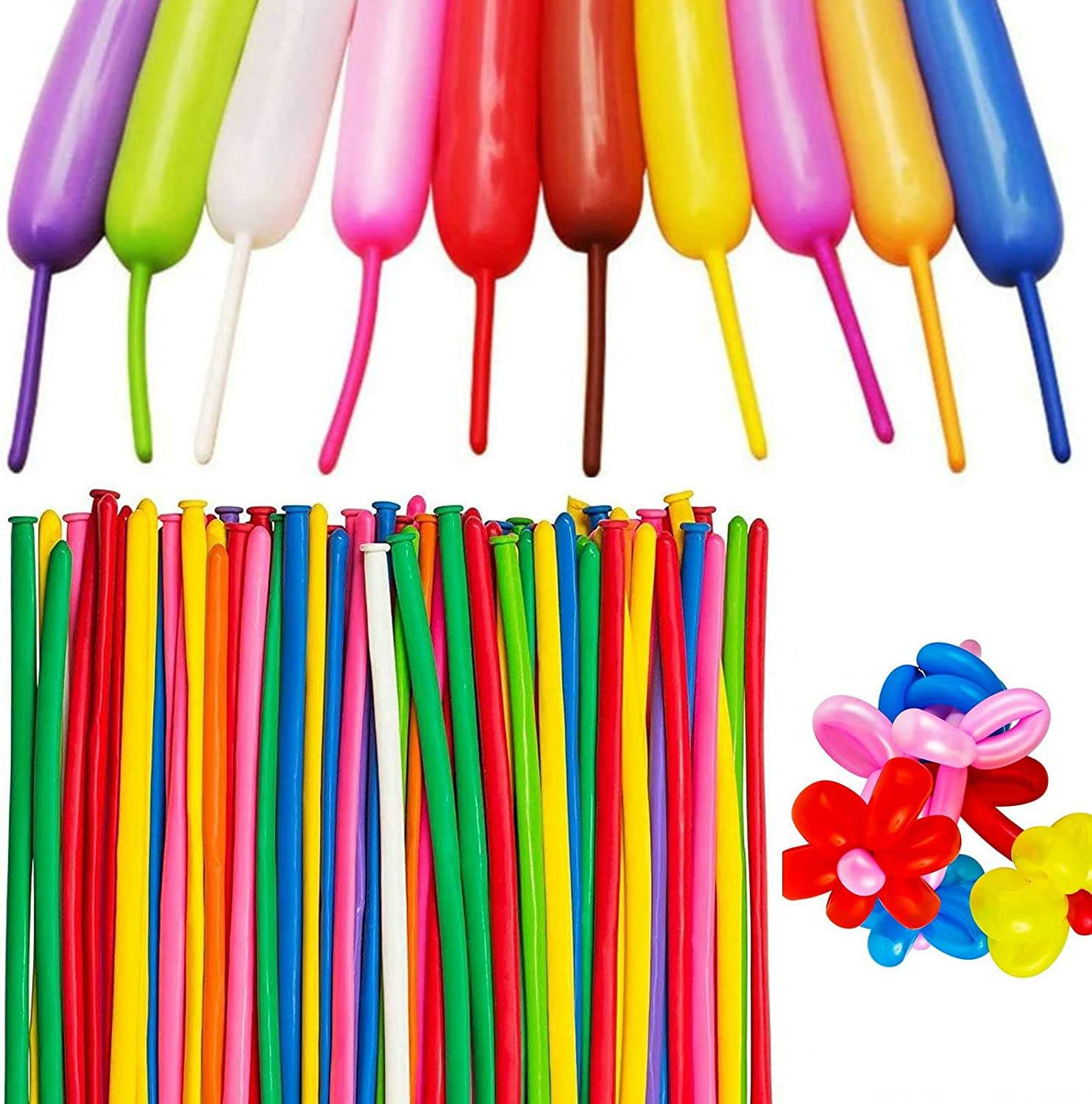 Wholesale Balloons Latex 260 Long Balloon Macaron and Solid Color for Balloons Decoration