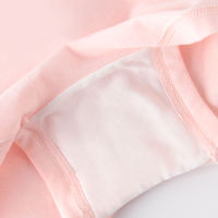 5pcs 박스 맞춤형 통기성 면 탄성 부드러운 소녀 속옷 여성용 팬티 귀여운 키즈 복서 팬티