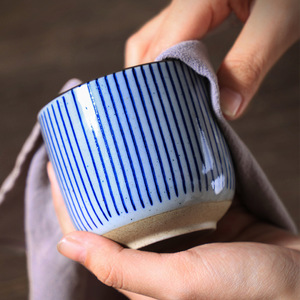 Creative Japanese Coarse <strong>Handmade</strong> <strong>Pottery</strong> Tea Cup 200ml Capacity Retro Design Eco-Friendly Mugs for Coffee or Drinks - Product Image 5