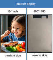 Modul Layar LCD TFT Transmisif 10.1 inci 800x1280 dengan IC JD9365AA, Antarmuka MIPI, 380nits