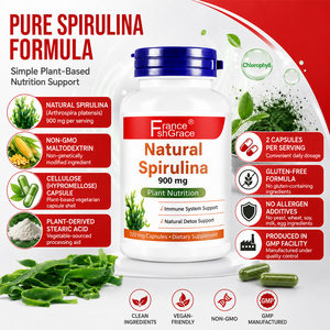 Fabricant de Marque Privée – Capsules de Spiruline Naturelle pour Améliorer la Santé Cardiovasculaire – Complément Naturel de Spiruline pour Adultes - Product Image 1