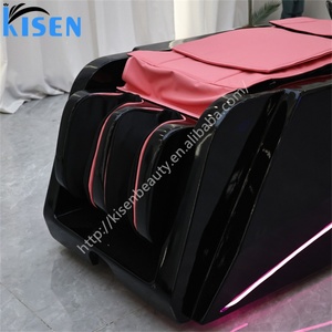 KISEN Sillón Eléctrico de Masaje para Lavado de Cabello con Lavacabezas, de Cuero Negro de Buena Calidad y Precio Económico, para SPA y Peluquería - Product Image 2