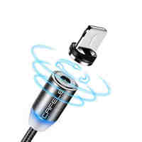 Usb tipo C Android Accesorio móvil Cable de datos de celda Micro magnético 3 en 1 carga rápida para teléfono