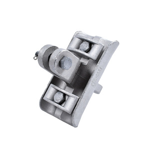 Pince de suspension pour câble aérien à double conducteur en alliage d'aluminium pour systèmes de transmission de 35 kV à 220 kV - Product Image 5