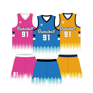 Maillot de basket-ball personnalisé de qualité supérieure, fabriqué aux États-Unis, pour toutes les équipes, avec un style tendance en gros - Product Image 1