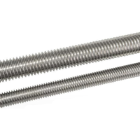 Good Quality Full Threaded Rods M4-M48 Galvanized White Zinc Sliver DIN975 Threaded Bar