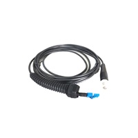 Câble de raccordement à fibre optique guidée pour extérieur, étanche IP67, fabriqué en Chine, avec connecteurs AARC IDC vers NSN LC, disponible en plusieurs modèles