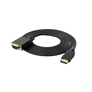 Câble adaptateur coaxial direct d'usine 1.8m et 3m DP vers VGA 1080p Port d'affichage VGA mâle femelle 4K résolution OEM longueur affichages - Product Image 4