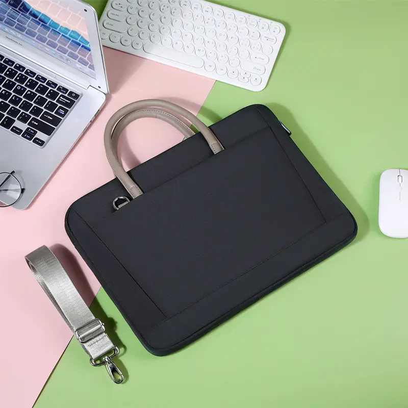 Tas Laptop elegan untuk wanita, tas tangan antigores tahan air untuk Lenovo Huawei Macbook