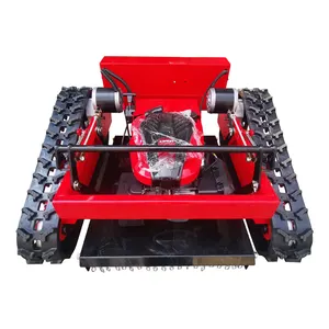 새로운 디자인 원격 제어 로봇 잔디 깍는 기계 다목적 Rc 잔디 깍는 기계 농부