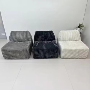 Canapé carré sans cadre une place, éponge écologique haute résilience, achat en gros économique pour appartements et centres commerciaux - Product Image 2