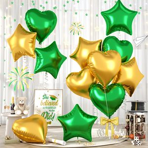 St. Patrick's Day Foil Balloon Set Beer Mug <strong>Shamrock</strong> Four Leaf Clover Aluminum Balloons Irish St Patrick Party Decor Supplies - Product Image 5