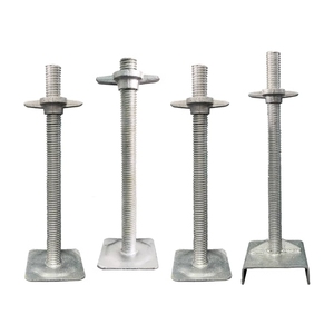 Điện mạ kẽm & bạc sơn vít Jack điều chỉnh giàn giáo rỗng cơ sở jack cho Xây Dựng Nhà - Product Image 1