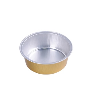 Petits moules à cupcakes ronds en <span class=keywords><strong>aluminium</strong></span>, <span class=keywords><strong>plat</strong></span> à flan/contenant à pudding - Product Image 3