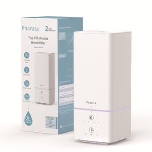 Humidificador Ultrasónico Inteligente Pharata de 2L con Aromaterapia y Luz Ambiental para Uso en el Hogar y Dormitorio - Product Image 2