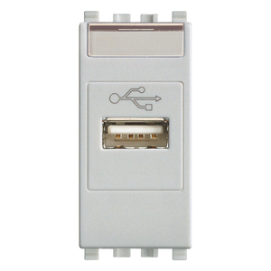 <b>Usb</b> <b>Socket</b> 5.1 Cm Height 5.3 Cm Length 4.3 Cm For Wall Installation - Product Image 1