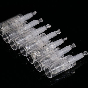 Agujas de Repuesto para <span class=keywords><strong>Dermapen</strong></span>, Cartuchos de Bayoneta 9/12/24/36/Nano, para <span class=keywords><strong>Dermapen</strong></span> <span class=keywords><strong>M7</strong></span> M5 N2 E30 A10, Puntas de Microagujas - Product Image 1