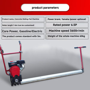Composant de noyau de moteur de machine de nivellement vibrante de béton d'essence de rouleau de tuyau unique pour le pavage perméable de route de ciment - Product Image 3