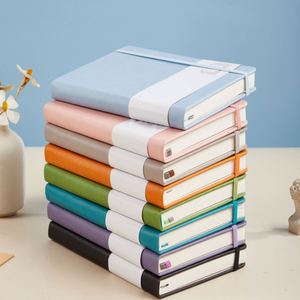 X515-1 Cuadernos/Diarios Personalizables con Cubierta de Cuero, Páginas Rayadas, Impresión UV, Lazo para Bolígrafo y Marcador - Venta al por Mayor - Product Image 2