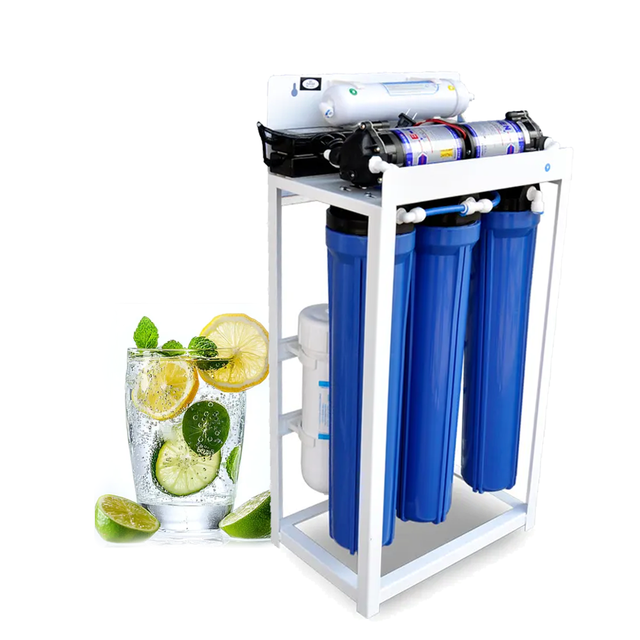 Commercial 400 600 800 GPD Gallon Commercial Manual Plastic Under-Sink Ro Reverse Osmosis Smart Faucet Water Filter System