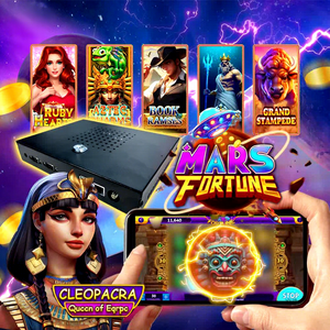 Mars Fortune - Tablero de Juego Multijuego Operado con Monedas, con Interfaz en Inglés, Construcción Metálica, Habilitado para Internet para Juegos en Línea - Product Image 1
