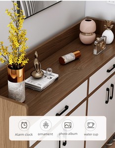 أثاث منزلي صيني بالجملة رف أحذية منظم تخزين sheo خزانة خشبية للمنزل - Product Image 5