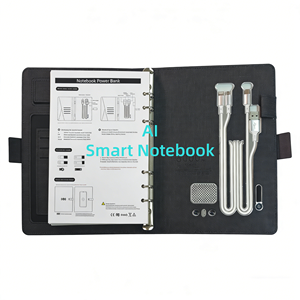 สมุดโน้ตหนัง PU แบบกำหนดเอง ชุดของขวัญสำหรับองค์กร สมุดบันทึก A5 ขายส่ง ของขวัญส่งเสริมการขายสุดหรู ของขวัญธุรกิจ สมุดโน้ตพร้อมปากกา - Product Image 3