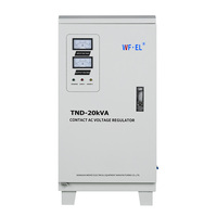 Régulateur/Stabilisateur de Tension Automatique Monophasé WF.EL AVR à Servomoteur 100-250V TND-20KVA Type Servomoteur