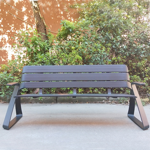 Chaise <span class=keywords><strong>de</strong></span> parc <span class=keywords><strong>de</strong></span> meubles <span class=keywords><strong>de</strong></span> <span class=keywords><strong>banc</strong></span> <span class=keywords><strong>de</strong></span> <span class=keywords><strong>jardin</strong></span> <span class=keywords><strong>de</strong></span> cadre en <span class=keywords><strong>aluminium</strong></span> extérieur moderne avec des bancs <span class=keywords><strong>de</strong></span> patio d'accoudoir - Product Image 6