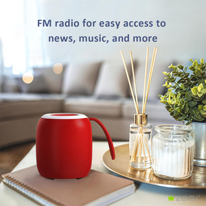 Âm nhạc RGB LED ánh sáng Stereo màu xanh răng ngoài trời Powered không dây mini chơi game di động bluetooths Loa - Product Image 3