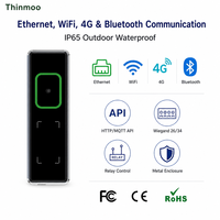 Système de contrôle d'accès pour ascenseurs Thinmoo avec lecteur de cartes IC à code QR intelligent, panneau de contrôle d'accès RFID TCP/IP pour 10 000 utilisateurs
