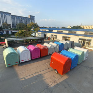 Remolque de Venta de Bebidas Móvil 2025, Camión de Comida para Té de Burbujas Boba, Cafetería - Product Image 1