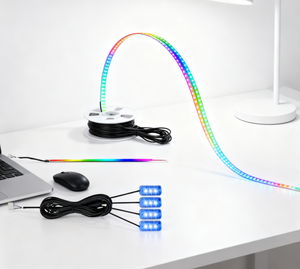 Blend reduzierung 256 Color Car Ambient Lighting mit präziser Strahl kontrolle und Augen komfort - Product Image 2