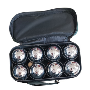 Aofit Classic Strue Silver, jeu de boules de pétanque portable en métal durable, 6 boules, style français <span class=keywords><strong>Obut</strong></span> Jeu De Boules - Product Image 1