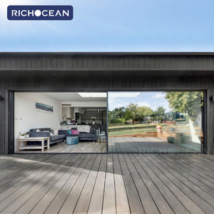 <span class=keywords><strong>Porte</strong></span> coulissante panoramique ultra-étroite en aluminium sans rail RICHOCEAN pour extérieur, avec verre Low-E, pour villa - Product Image 2