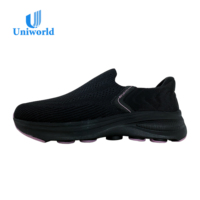 Uniworld Bangladesh OEM - Mocassins tricotés unisexes, baskets minimalistes à enfiler pour couples, faciles à porter et style de vie minimaliste