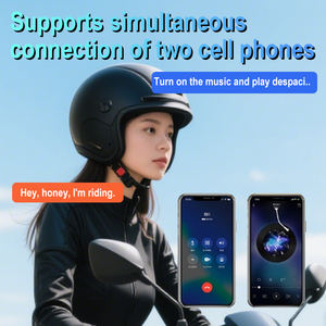 Casque de moto <span class=keywords><strong>Europhone</strong></span> BT8 mains libres Bluetooth pour 6 motards, interphone, intercomunicadores, prise en charge de la langue rapide - Product Image 5