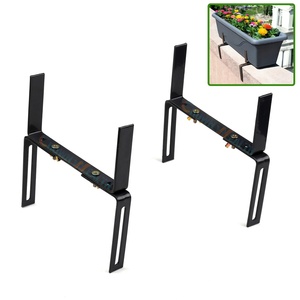 Supporto Regolabile per Fioriere e Piante, Mensola per Parapetti, Ringhiere e Balconi - Product Image 1