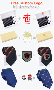 Cravate en Soie Pure Imprimée sur Mesure/Vente en Gros, Plusieurs Couleurs au Choix, Design Exceptionnel, 100% Faite à la Main pour Hommes d'Affaires - Product Image 5