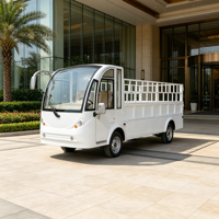 Bus utilitaire électrique de grande capacité à 2 places pour le transport de passagers, idéal pour les hôtels, les stations balnéaires, les entreprises et les excursions touristiques