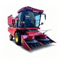 Moissonneuse-broyeuse d'ensilage autopropulsée 4x4 Chiwo à une rangée, équipement robuste pour la récolte du maïs et de l'herbe destiné aux bétail