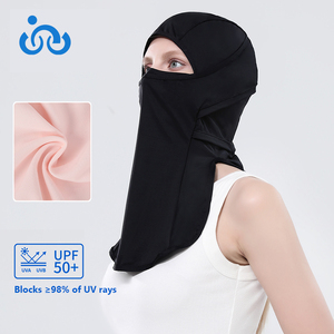 Nouvelle balaclava d'été pour <span class=keywords><strong>fille</strong></span>, mignonne et rafraîchissante, masque facial de haute qualité, doux, avec logo personnalisé, couvre-visage et bonnet - Product Image 3