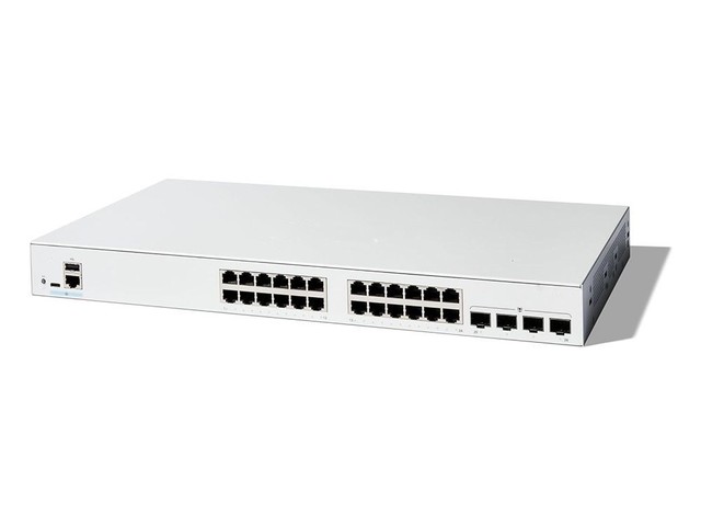 Brand New Original C1200-24T-4X 24-Port Gigabit Switch 4x10G SFP+ Uplinks 128Gbps 95.23Mpps Fanless 1U Enterprise Access Switch