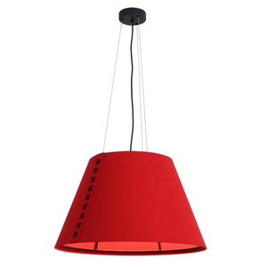 Lampe suspendue en feutre absorbant le son décorative, plusieurs couleurs, intérieurs personnalisés, luminaire suspendu en feutre de laine pour bureau commercial - Product Image 1