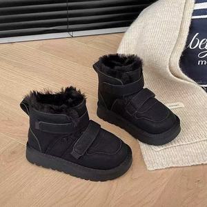 <span class=keywords><strong>Bottes</strong></span> d'hiver imperméables pour femmes, douces et moelleuses, respirantes, antidérapantes, avec logo personnalisé, nouvelle collection 2025 - Product Image 4