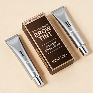 Kit de teinture pour cils et sourcils vegan, effet <span class=keywords><strong>mascara</strong></span> en tube, imperméable, longue tenue, <span class=keywords><strong>semi</strong></span>-<span class=keywords><strong>permanent</strong></span> - Product Image 1
