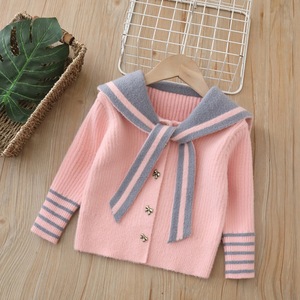 Set di <span class=keywords><strong>Abbigliamento</strong></span> per Bambina, Maglione Lavorato <span class=keywords><strong>a</strong></span> Maglia con Fiocco e Gonna <span class=keywords><strong>a</strong></span> Maniche Lunghe per Primavera e Autunno - Product Image 3