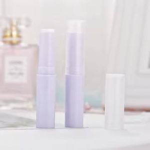 Emballage cosmétique en gros, conteneur pour baume à lèvres 4g, tube à lèvres en plastique coloré - Product Image 4