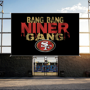 Tùy Chỉnh 3X5 Ft Cho NFL Đội Cờ Bền Polyester Kỹ Thuật Số In Ngoài Trời Bóng Đá Cờ Nhanh Ô Tô Bảo Hiểm Giáo Dục - Product Image 5